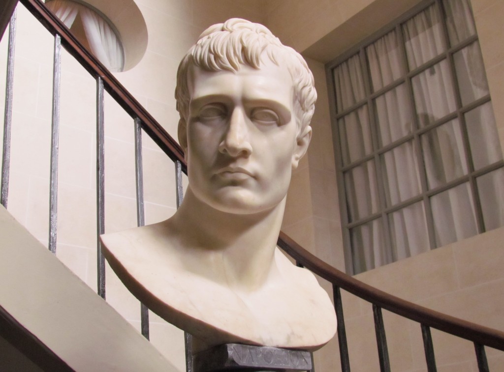 Napoleon bust by Antonio Canova at Malmaison