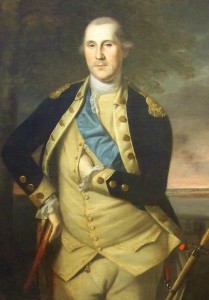 George Washington in 1776 - hand in jacket