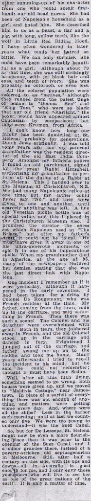 Part 2 - Article in Melbourne journal circa 1940