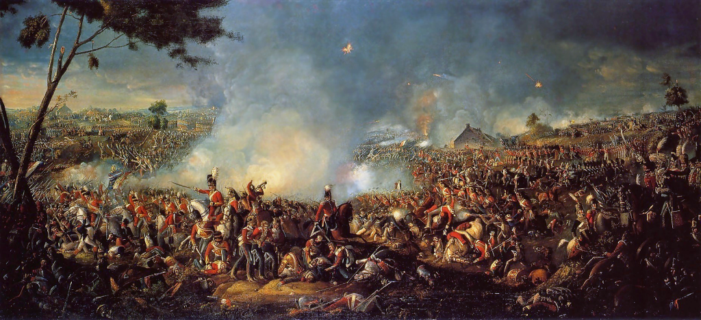 Battle of Waterloo 1815, William Sadler II, Pyms Gallery, London