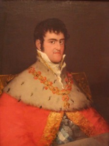 Goya's Portrait of Spain's Ferdinand VII in the Thyssen-Bornemisza Museum, Madrid
