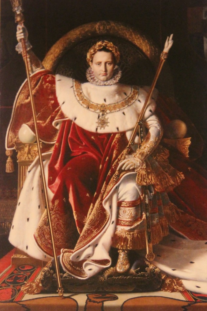 The Emperor Napoleon on his Imperial Throne by Jean-Auguste-Dominique Ingres