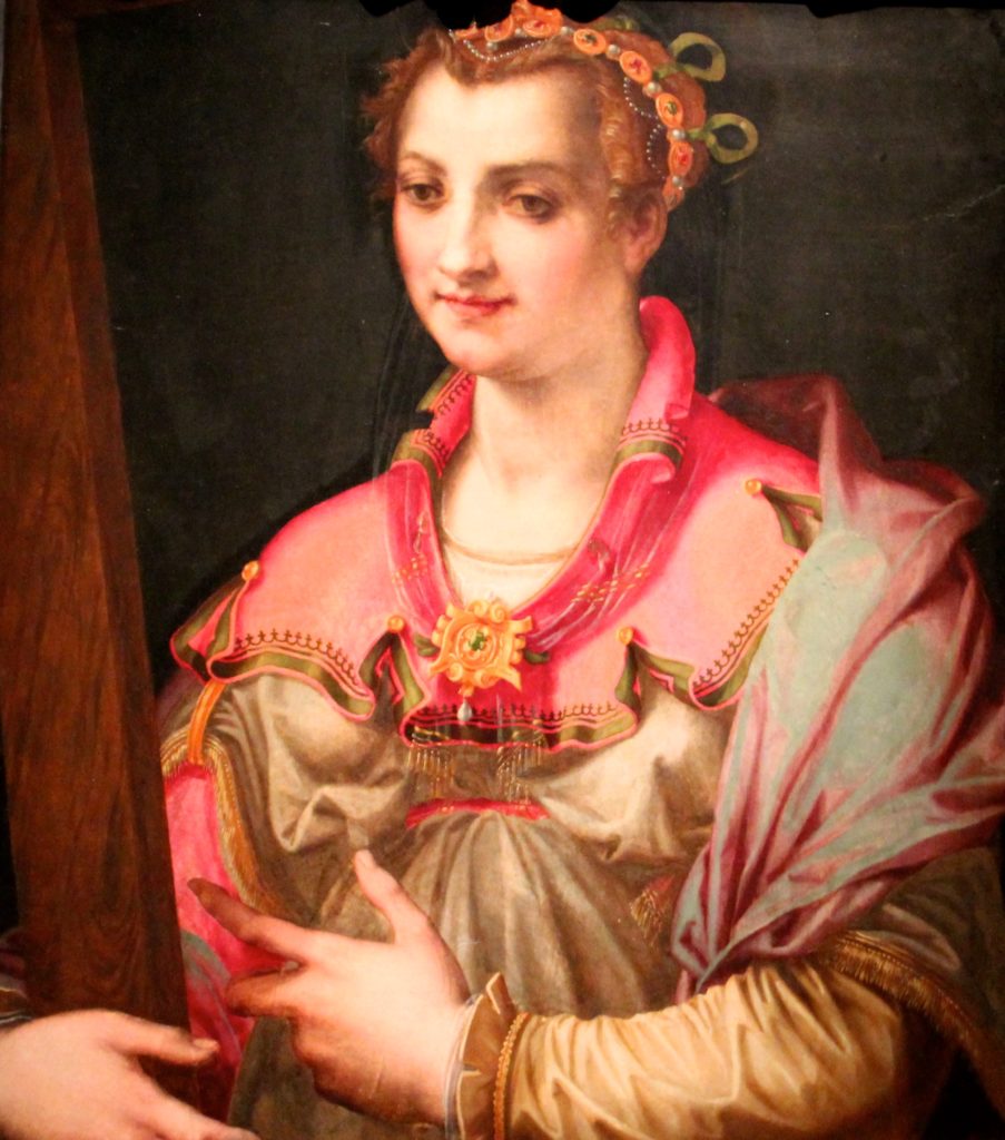 Saint Helena, by Francesco Morandini, known as Il Poppi, ca. 1575, Walters Museum, Baltimore, Maryland, photo by Margaret Rodenberg