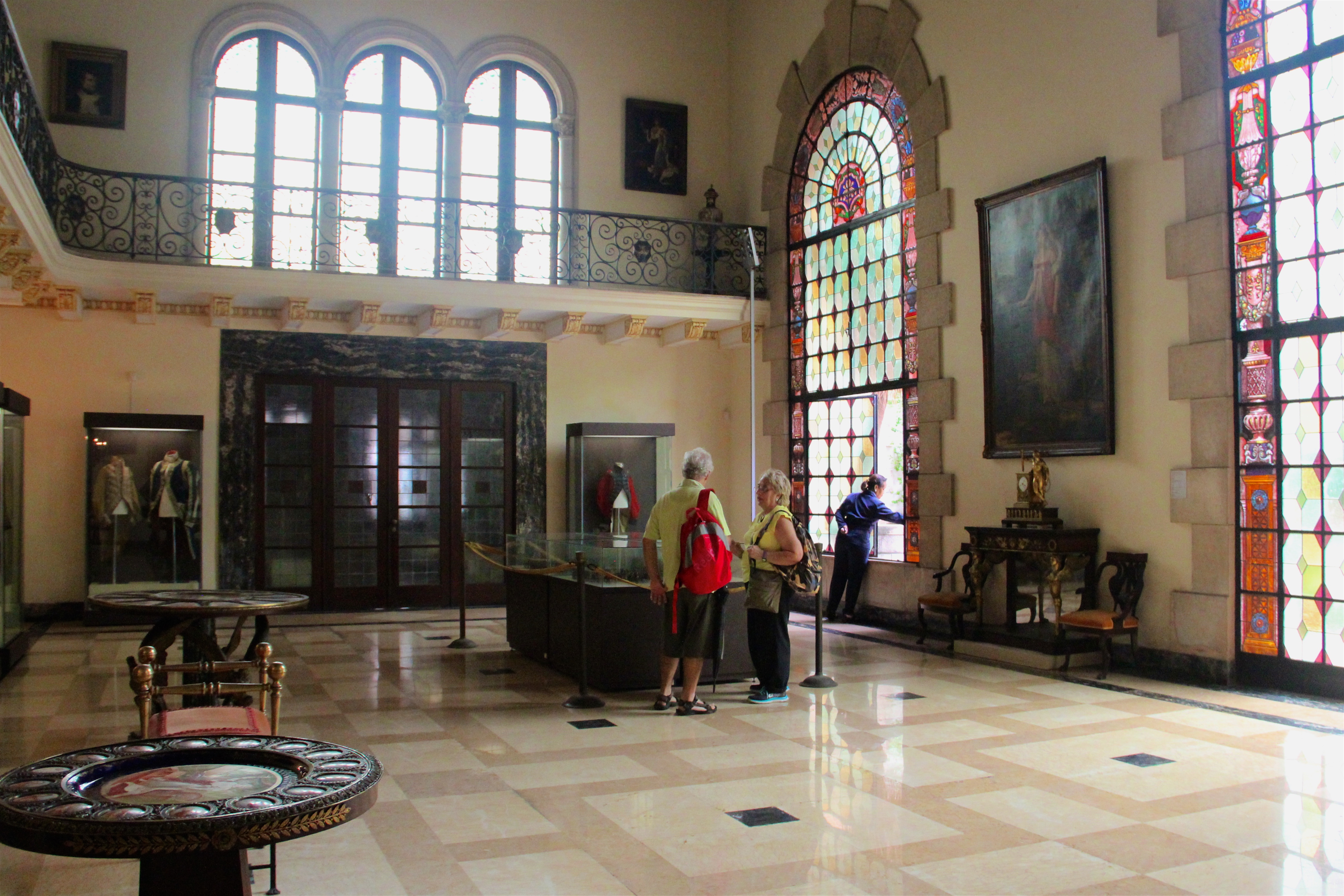 Grand salon of the Museo Napoleónico in Havana, Cuba, photo by Margaret Rodenberg, 10-2017 Finding Napoleon in Cuba