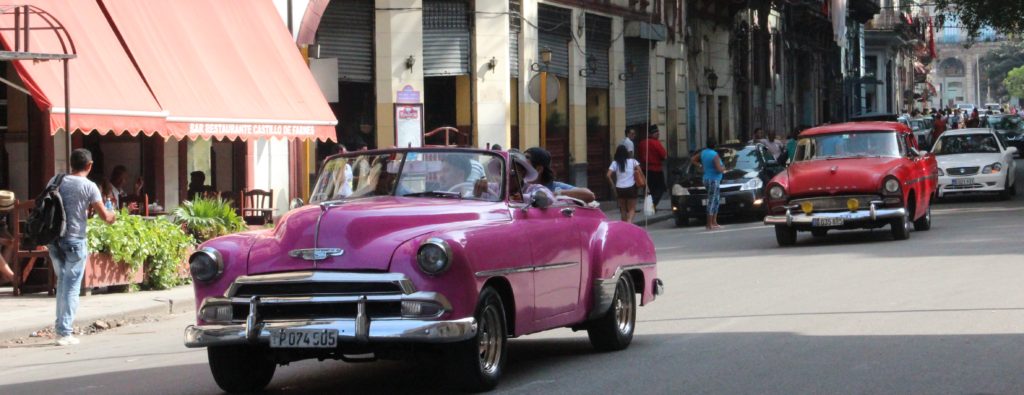 Street scene in Havana, Cuba, photo by Margaret Rodenberg 2017