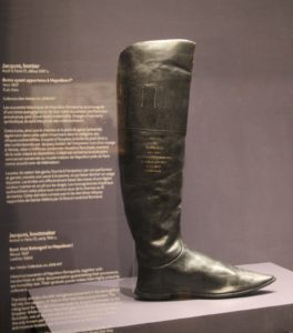 Boot that Belonged to Napoleon I, by Jacques, bootmaker, 1807, Montreal Museum of Fine Arts, Ben Weider collection
